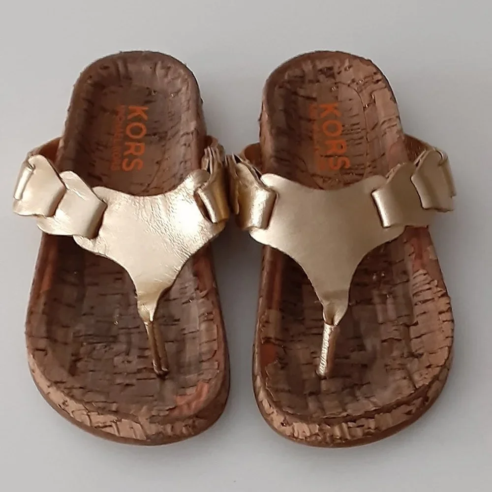 Michael Kors kids (Birkenstock style) sandals little girl size 12